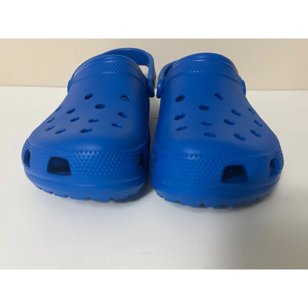Crocs Classic Clog Royal Blue Mens 10 Womens 12 Water Friendly Comfort Shoes